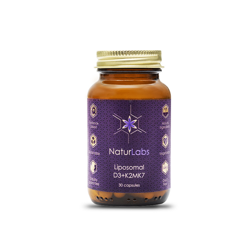 Levně NaturLabs - Liposomální vitamín D3 + K2, 30 kapslí