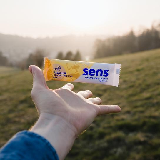 Sens Pleasure protein bar ananas a kokos 40 g Obrázek