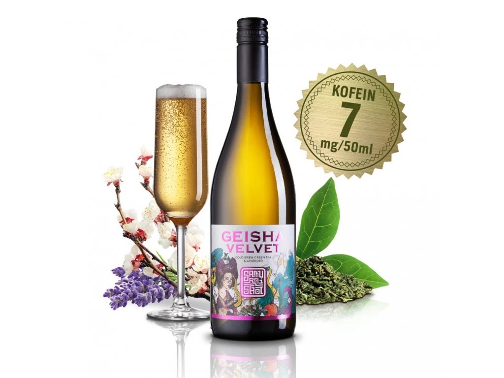 Samurai Shot - Geisha Velvet - Zelený čaj & Levandule, 750 ml Obrázek