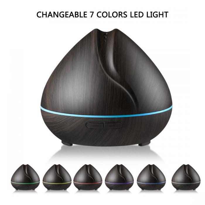 BrainMax Aroma Difuzér MANDALA DARK s dalkovým ovládáním Obrázek