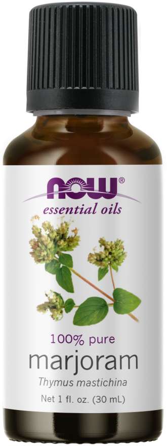 Levně Now® Foods NOW Essential Oil, Marjoram oil (éterický olej z majoránky), 30 ml