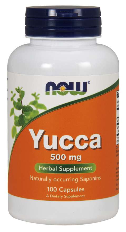 Levně Now® Foods NOW Yucca, 500 mg, 100 kapslí