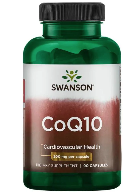 Swanson CoQ10, koenzym Q10, 200 mg, 90 kapslí