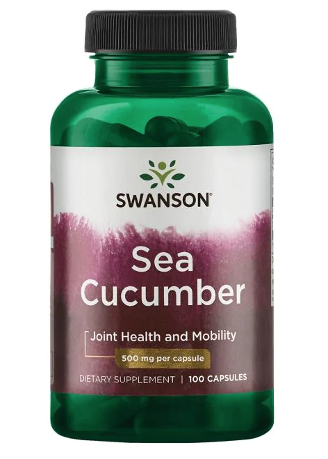 Swanson Sea Cucumber (Sumýši), 500 mg, 100 kapslí