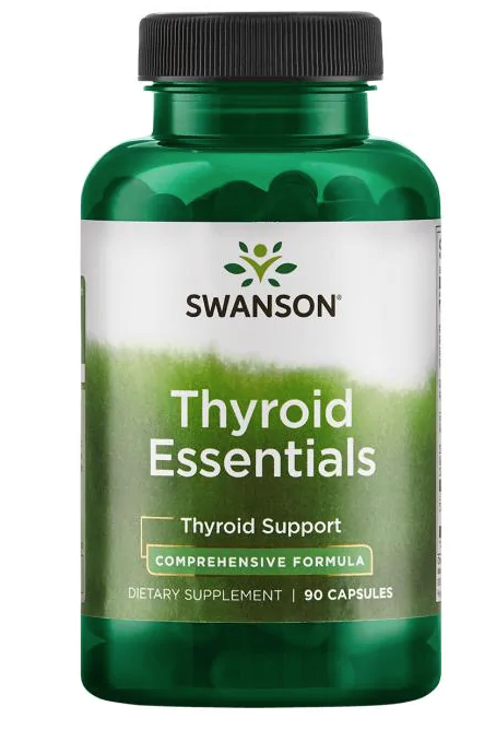 Levně Swanson Thyroid Essentials (zdraví štítné žlázy), 90 kapslí