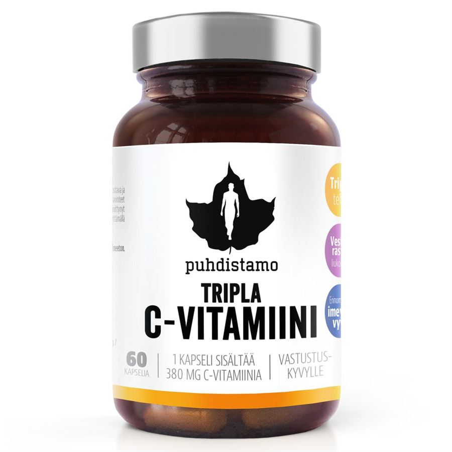 Levně Puhdistamo - Triple Vitamin C 60 kapslí