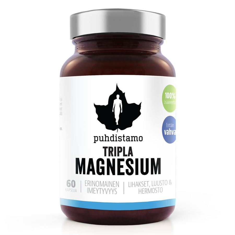 Levně Puhdistamo - Triple Magnesium 60 kapslí