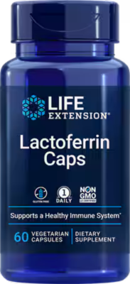 Life Extension Lactoferrin Caps, laktoferin, 60 kapslí