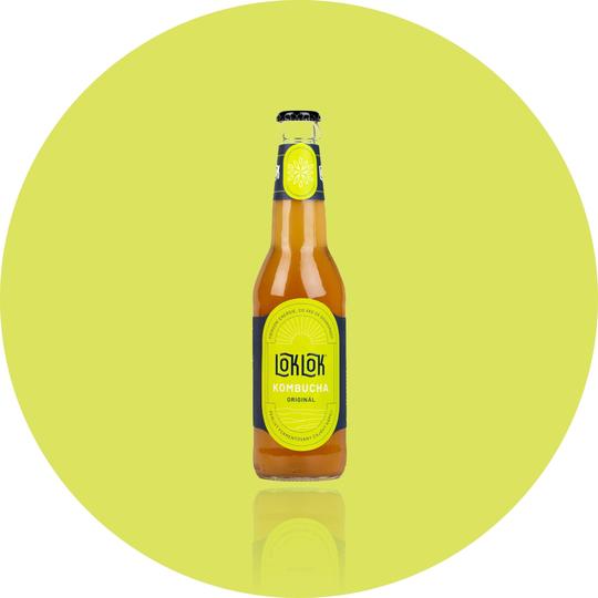 Loklok Kombucha Originál, 330 ml