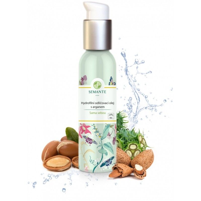 Naturalis - Hydrofilní odličovací olej s arganem Sama sebou BIO, 100 ml