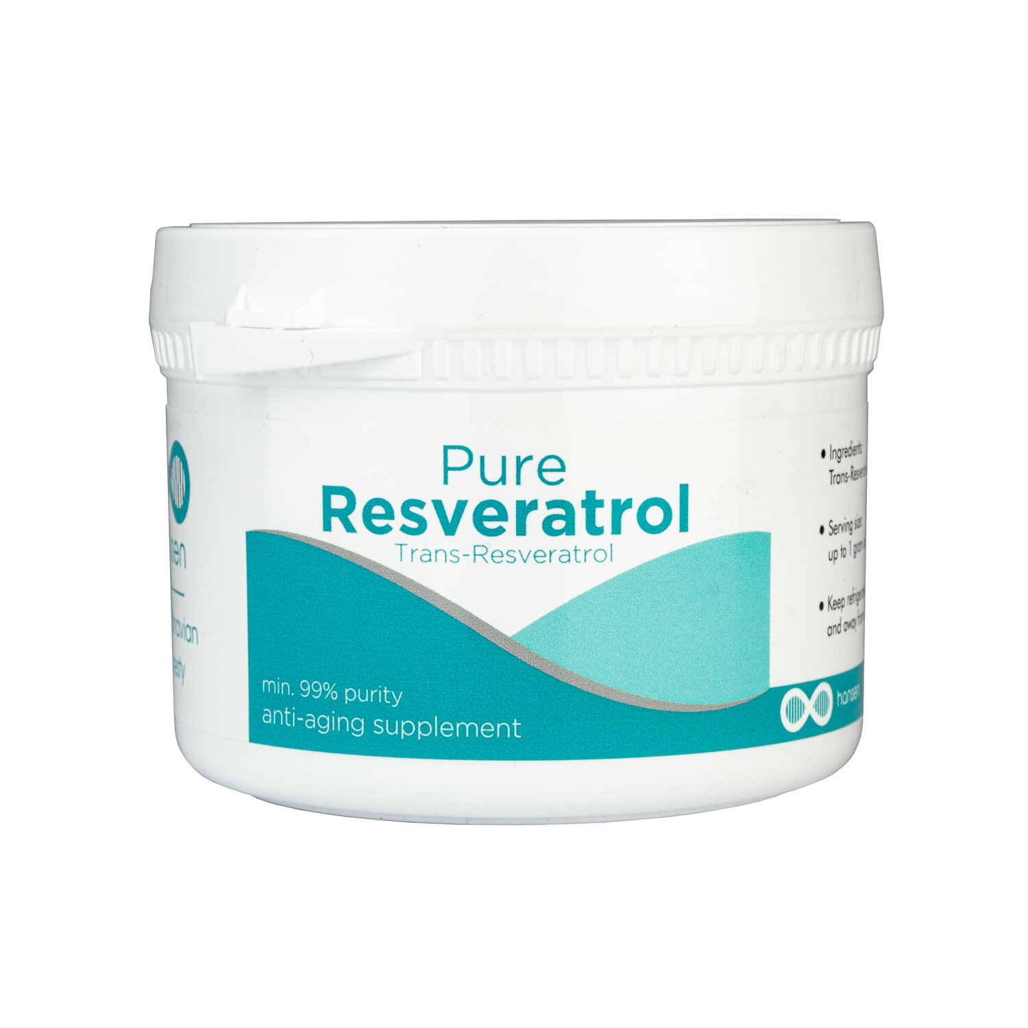 Levně Hansen Trans-Resveratrol, prášek, 50g