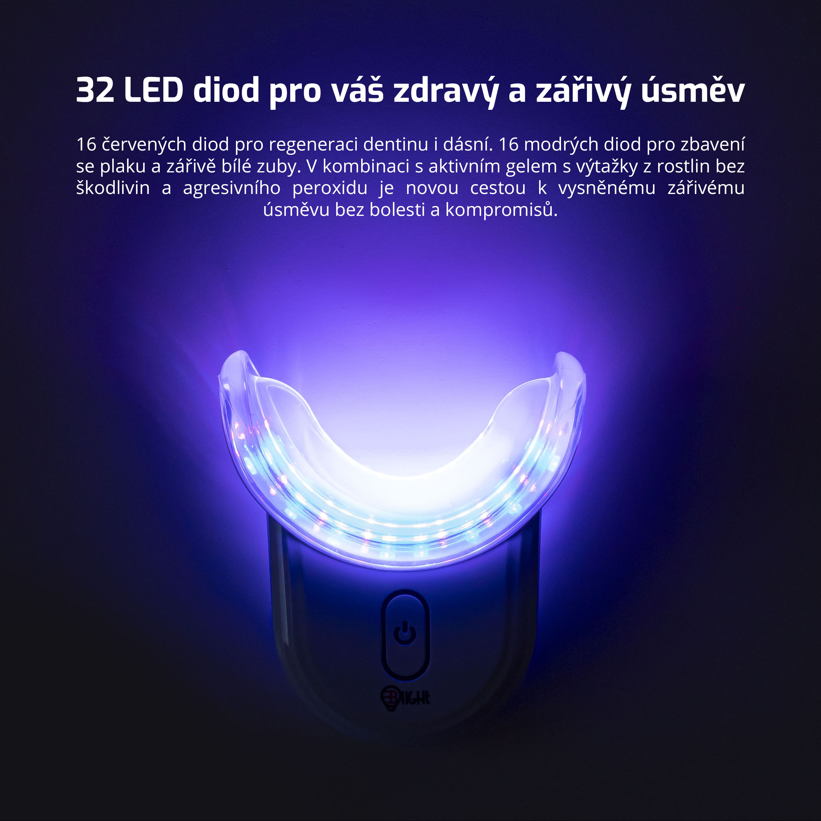 Blight Smile, Světelná sada pro bělení zubů Obrázek