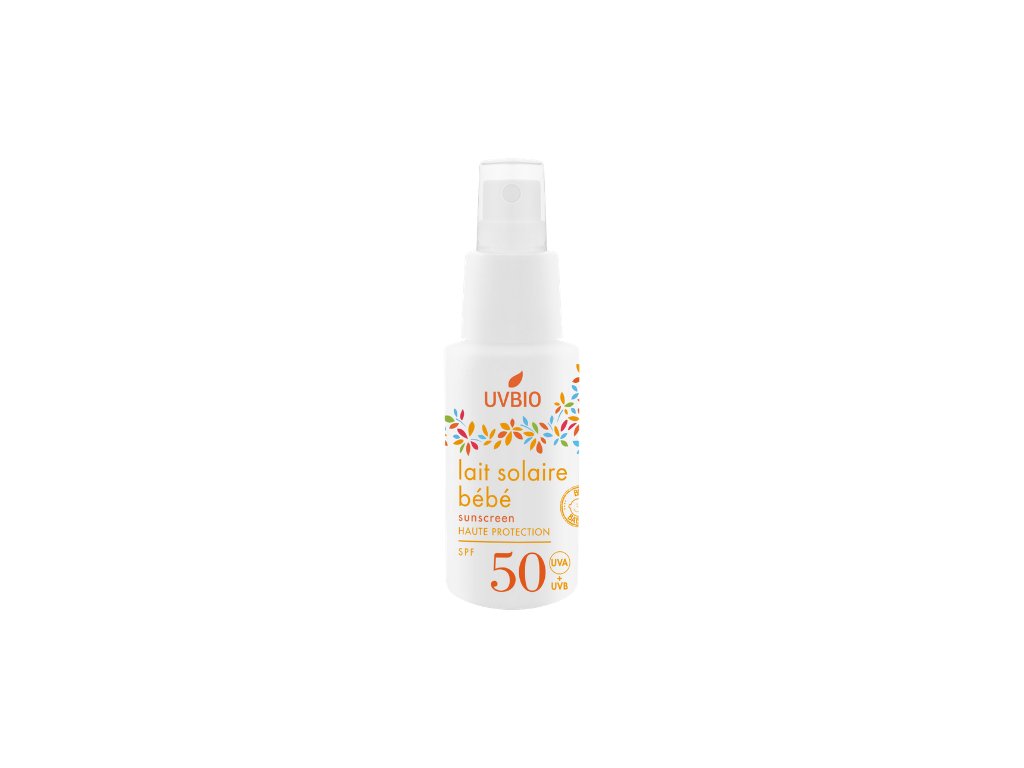 Levně UVBIO - Bio BABY opalovací mléko SPF 50, 50ml