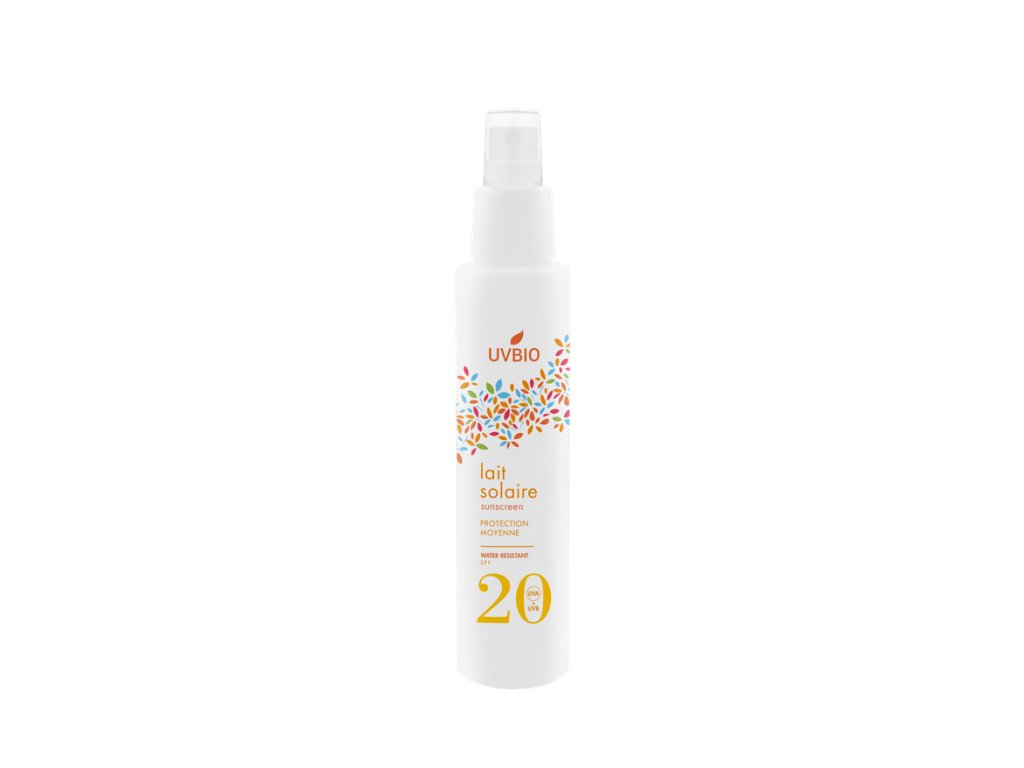 Levně UVBIO - Bio Opalovací krém SPF 20, 100ml