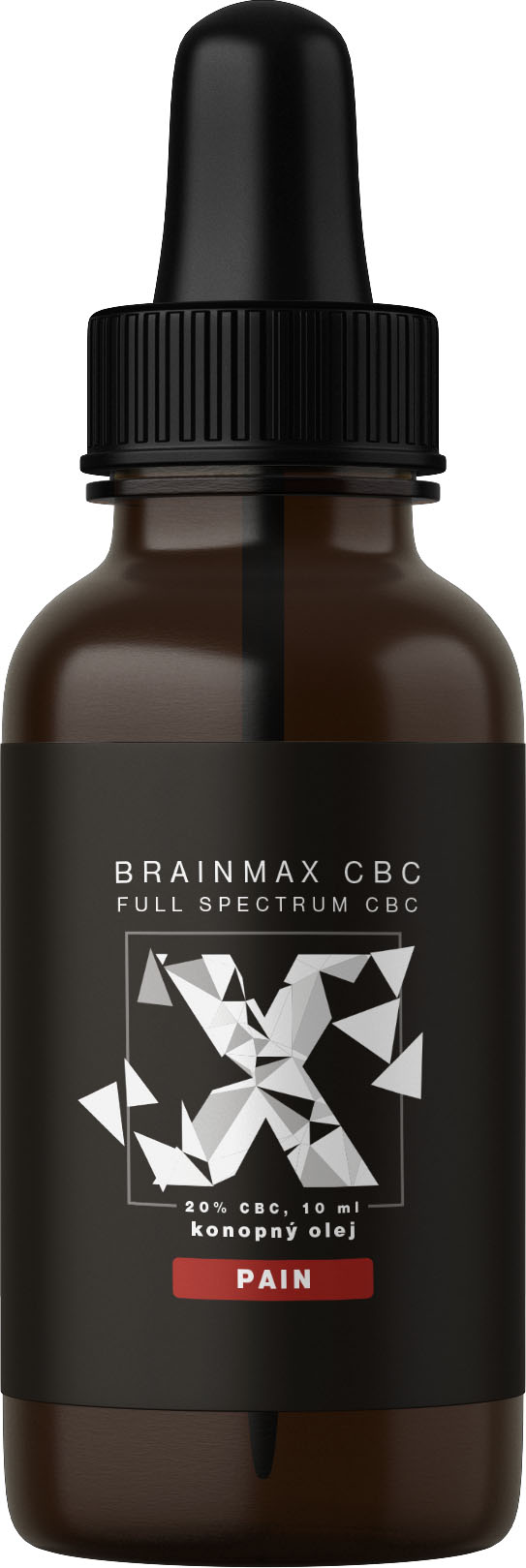 BrainMax CéBéCé PAIN, 20%, éterický olej, 10 ml