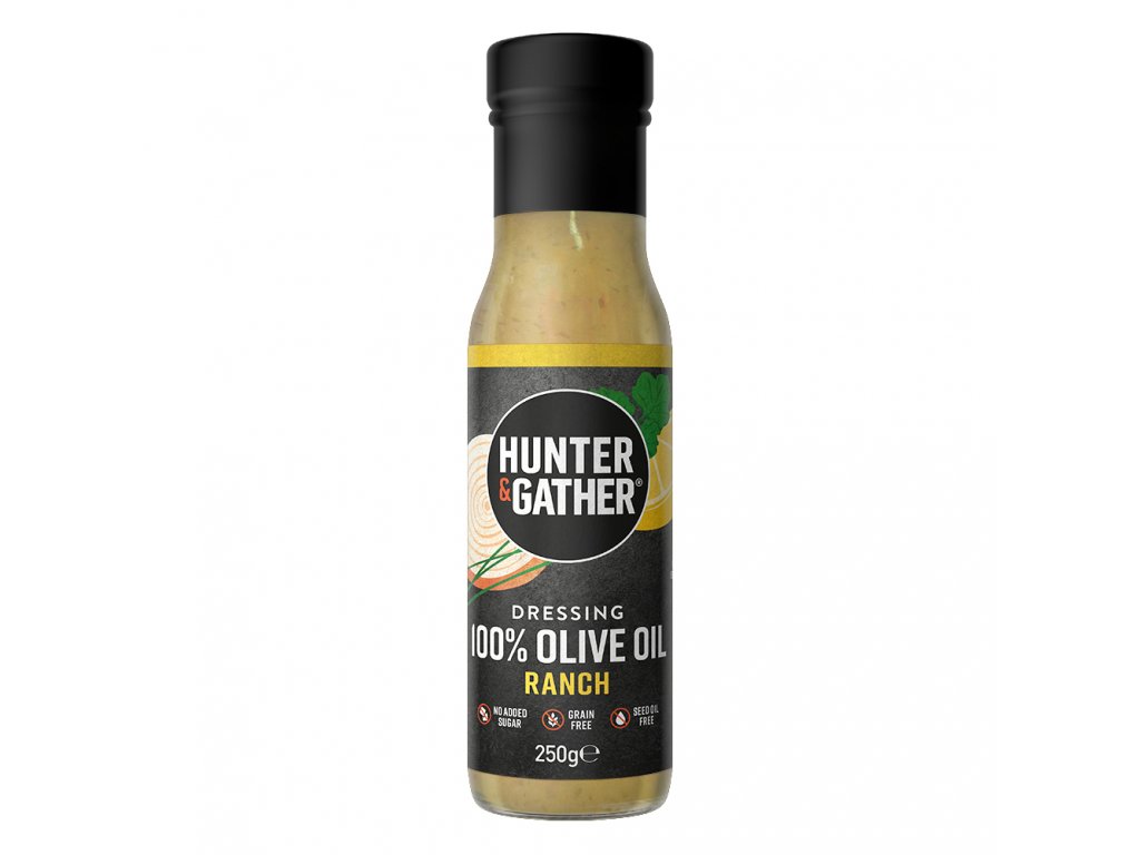 HUNTER & GATHER - Keto farm öntet olívaolajból, 250 g Obrázek
