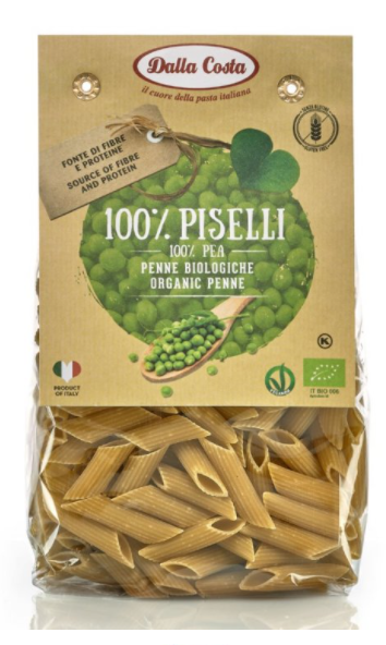 Dalla Costa Hráškové těstoviny Penne BIO 250 g Obrázek