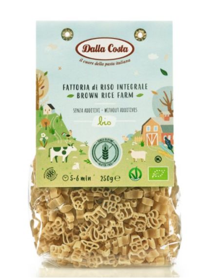 Dalla Costa Dětské těstoviny rýžové Farma BIO 250 g Obrázek