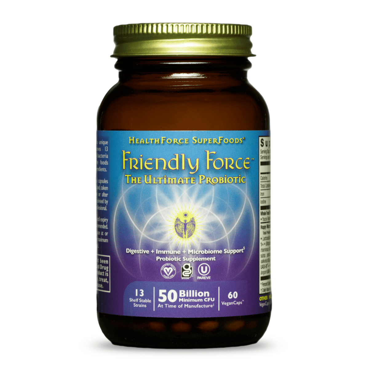 Levně HealthForce Friendly Force Ultimate Probiotic, 60 rostlinných kapslí