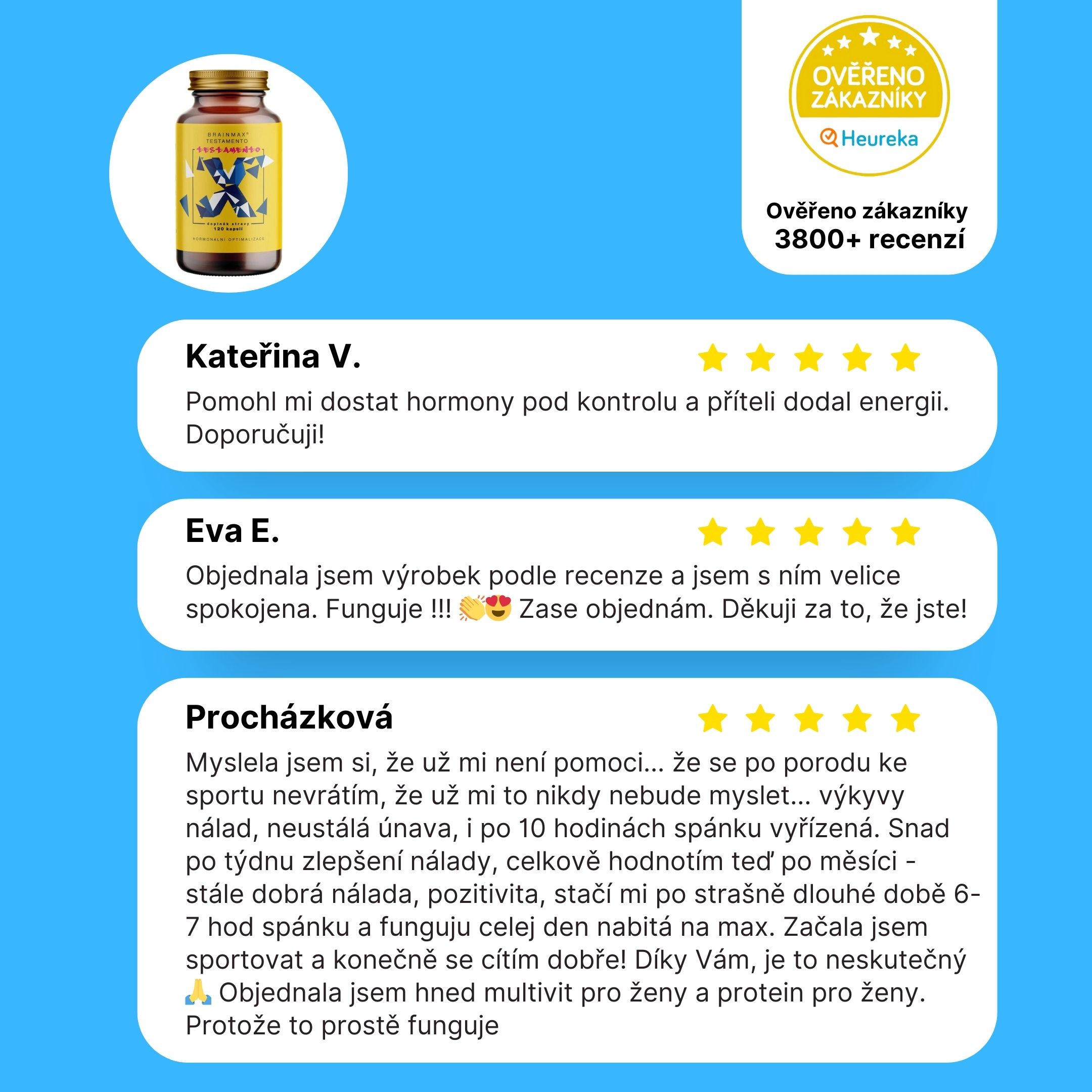 BrainMax Testamento 120 tablet Obrázek