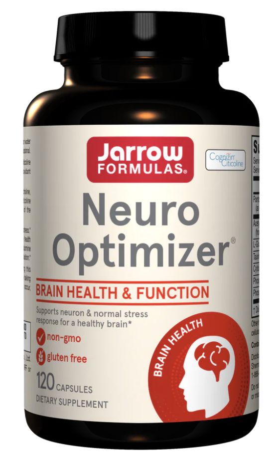 Jarrow Formulas Jarrow Neuro Optimizer, Podpora mozku, 120 kapslí