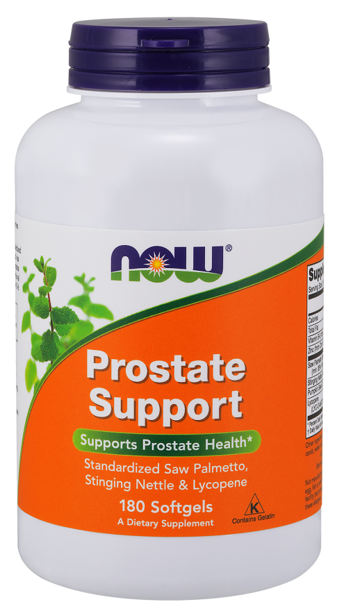 Now® Foods NOW Prostate Support (podpora prostaty), 180 softgel kapslí