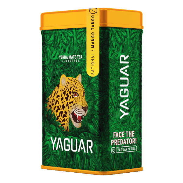 Yaguar Yaquar - Mango Tango 0,5 kg + plechová dóza Yerbera
