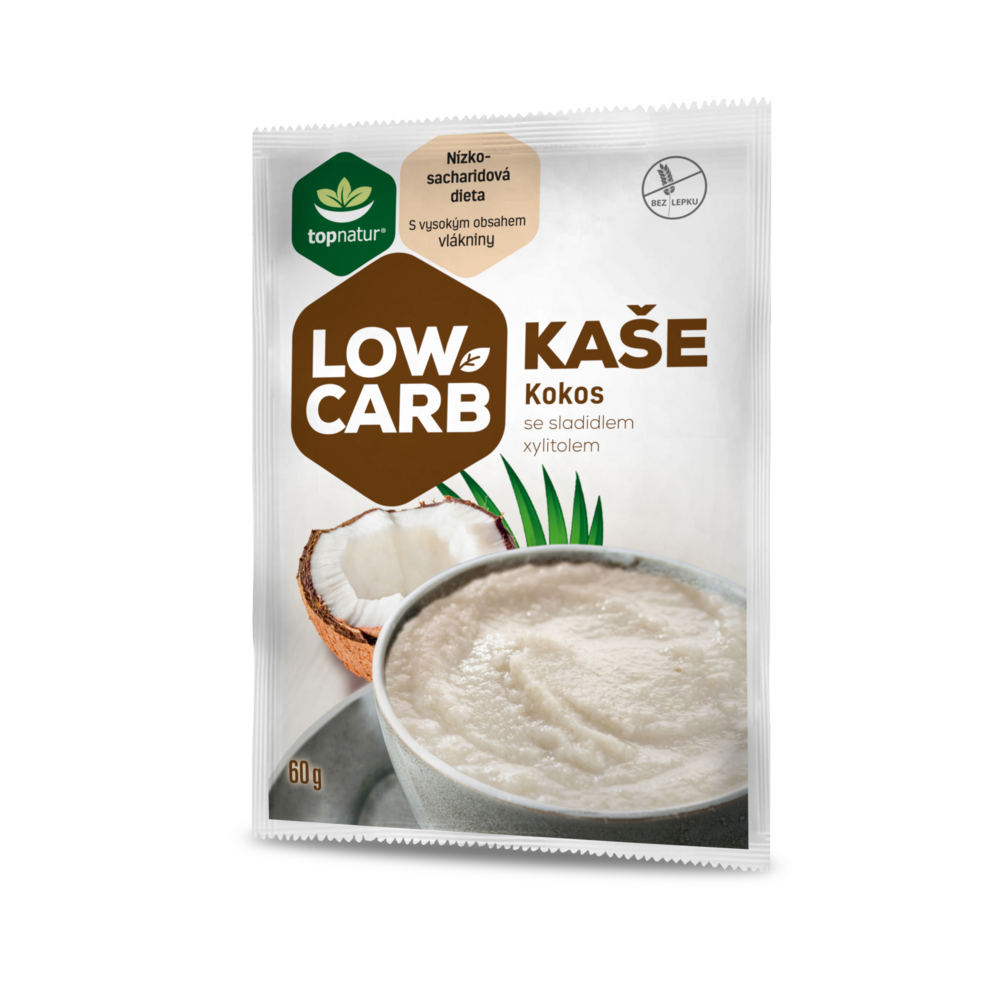 Topnatur - Low Carb kaše, kokosová, 60 g