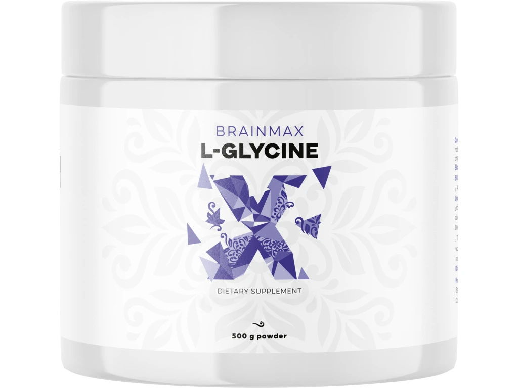 BrainMax Glycine, L-Glycin, 500 g Obrázek