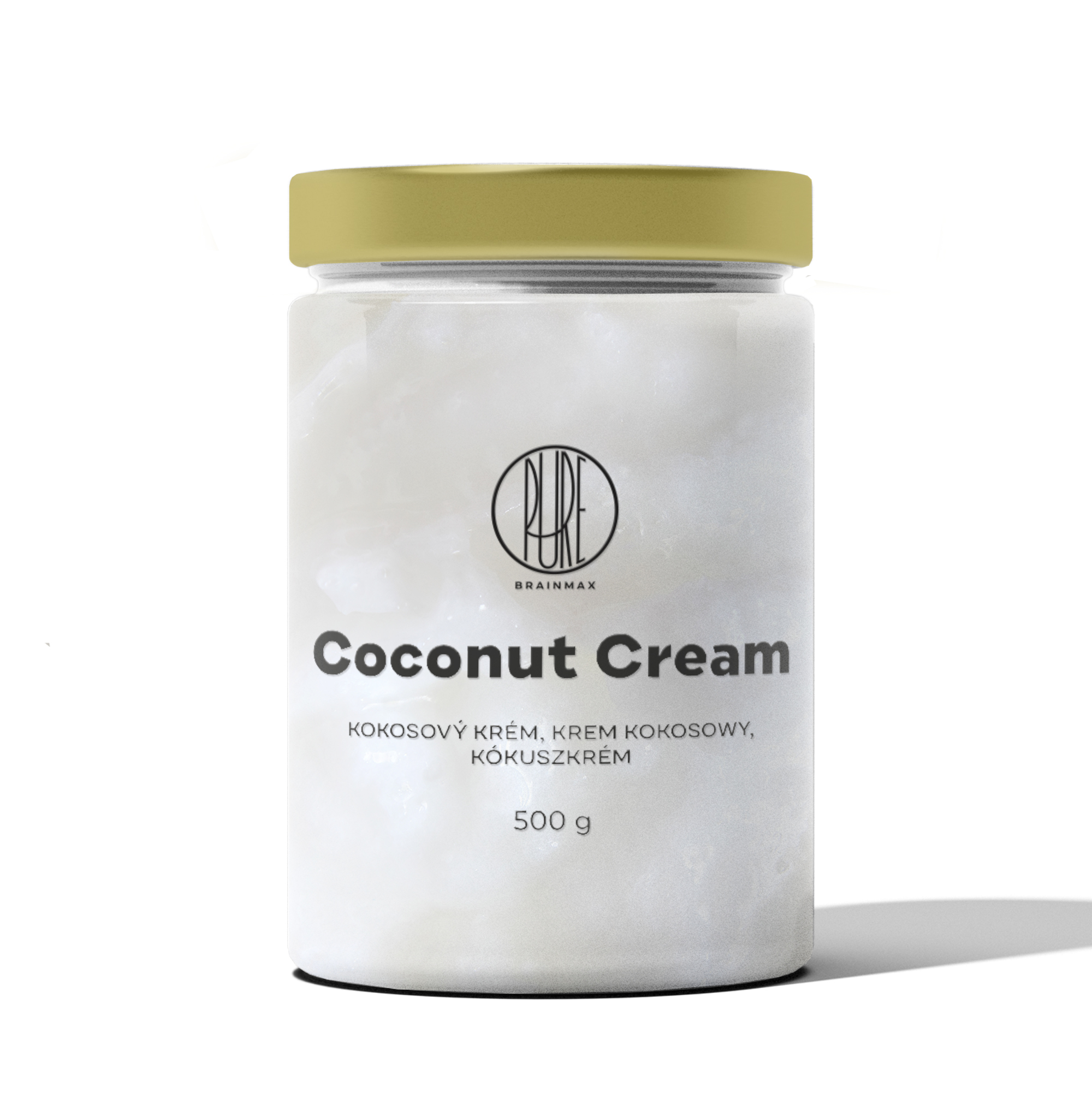BrainMax Pure Kokosový krém BIO, 500 g Obrázek