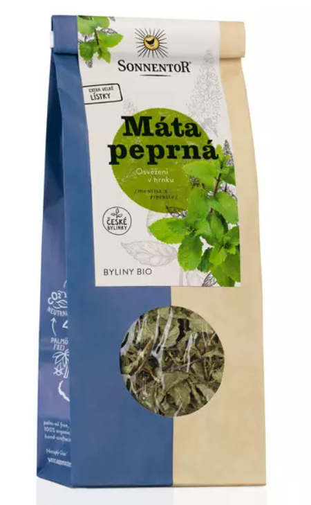 Levně Sonnentor - Máta peprná sypaná BIO, 50 g *CZ-BIO-002 certifikát