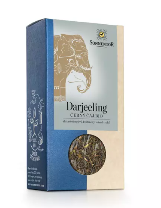 Levně Sonnentor - Darjeeling, černý čaj sypaný BIO, 100 g *CZ-BIO-002 certifikát