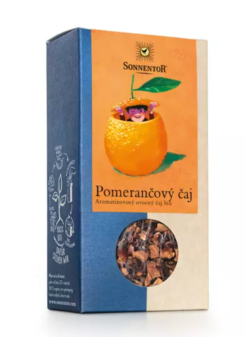 Levně Sonnentor - Pomerančový čaj sypaný BIO, 100 g *CZ-BIO-002 certifikát