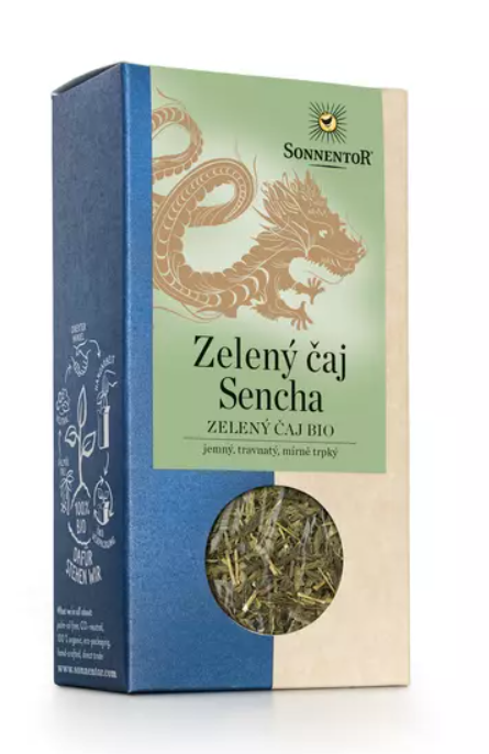 Sonnentor - Sencha zelený čaj sypaný BIO, 70 g *CZ-BIO-002 certifikát