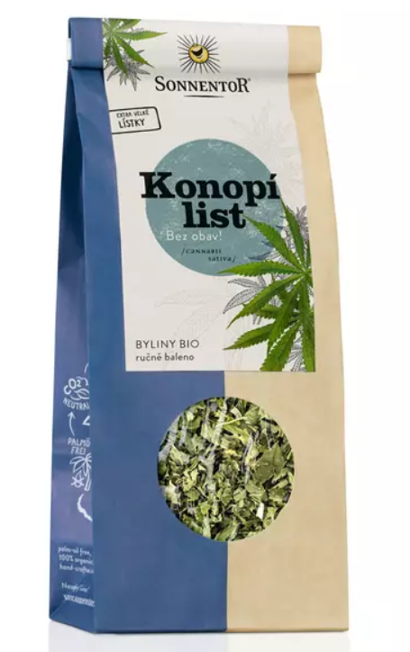 Sonnentor - Konopí list sypaný BIO, 40 g *CZ-BIO-002 certifikát