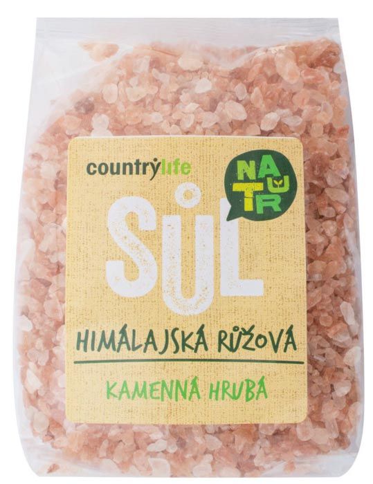 CountryLife Himalájská sůl hrubá 0,5kg