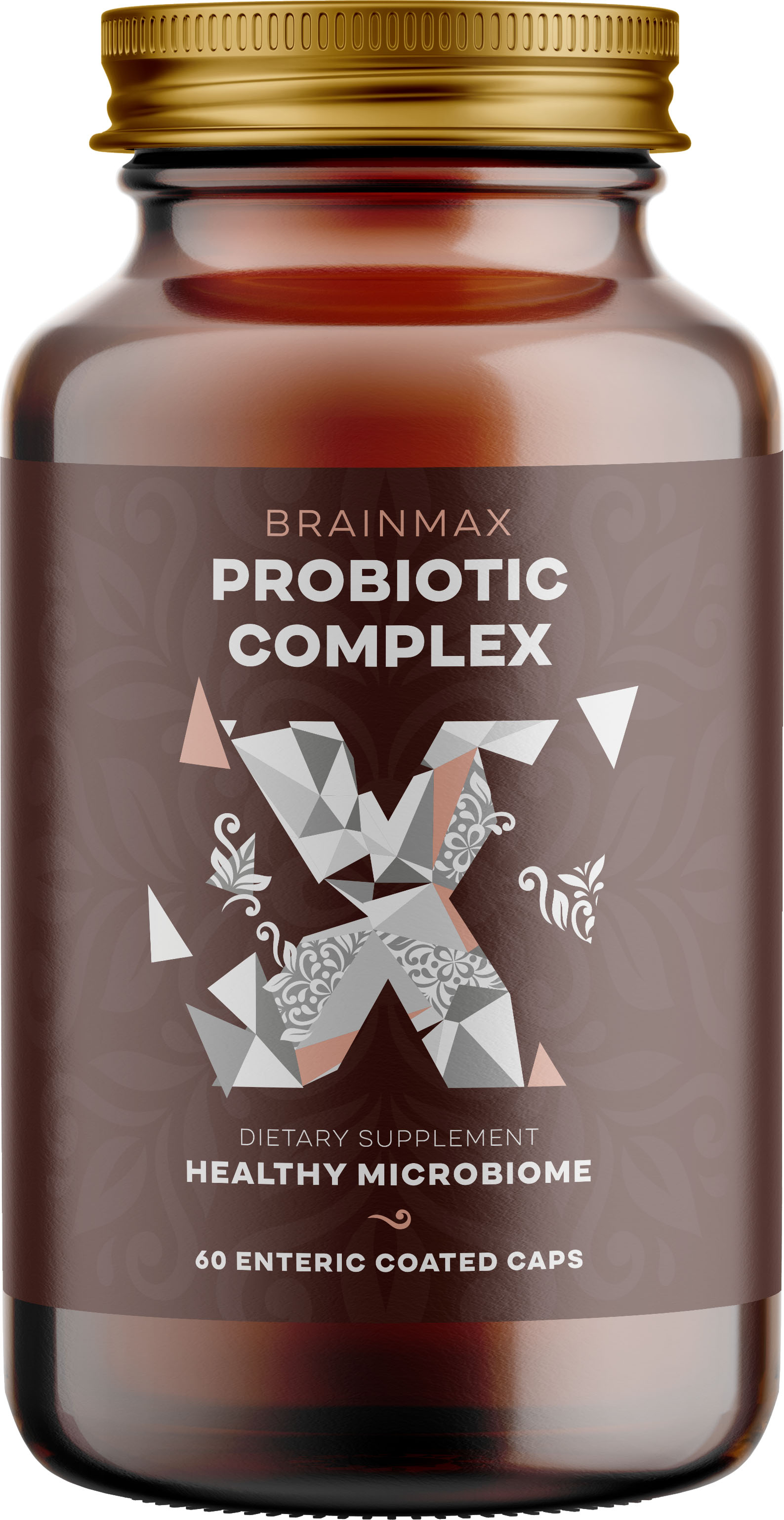 Levně BrainMax Probiotic Complex (Probiotika), 60 enterosolventních kapslí Doplněk stravy