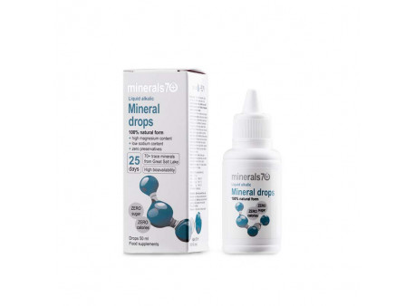 Levně Ovonex s.r.o. Ovonex - LIQUID ALKALIC MINERAL DROPS, 50ml