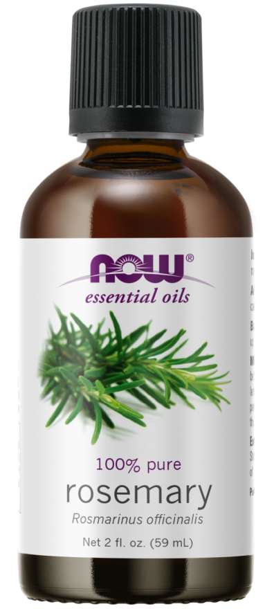 Levně Now® Foods NOW Essential Oil, Rosemary oil (éterický olej Rozmarýn), 59 ml