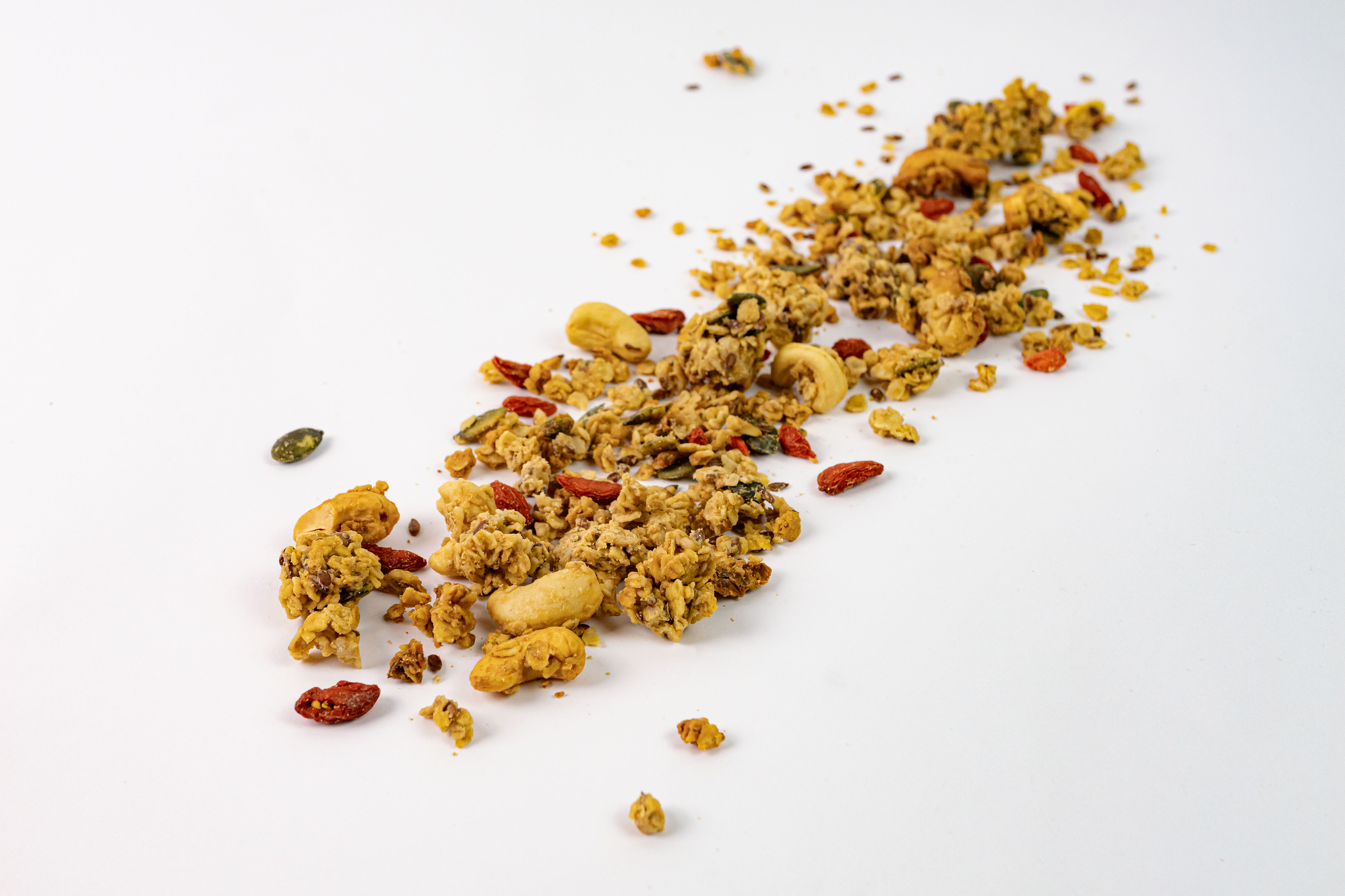 BrainMax Pure Granola, Goji a Kešu, BIO, 30g Obrázek
