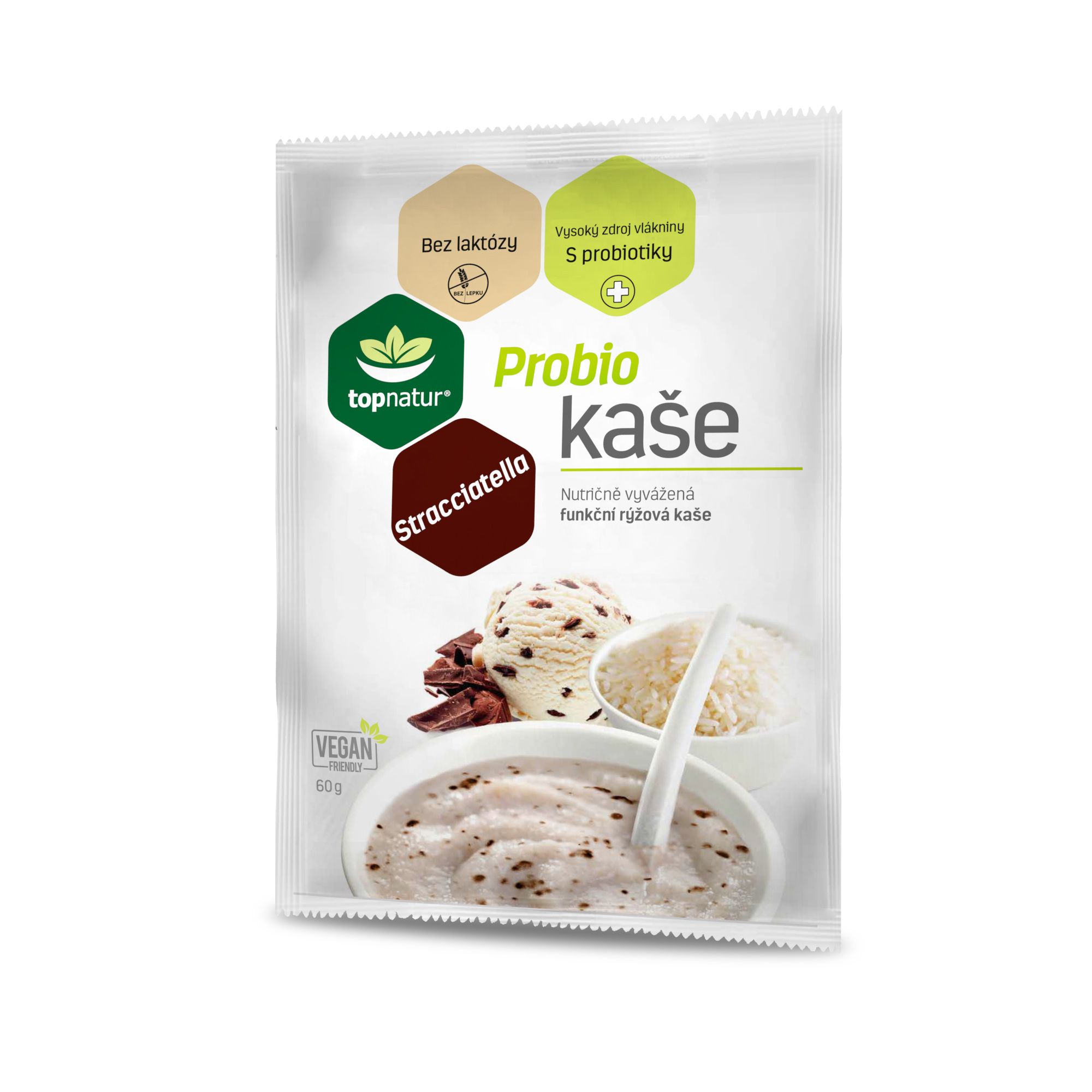 Topnatur - Probio kaše, stracciatella, 60 g