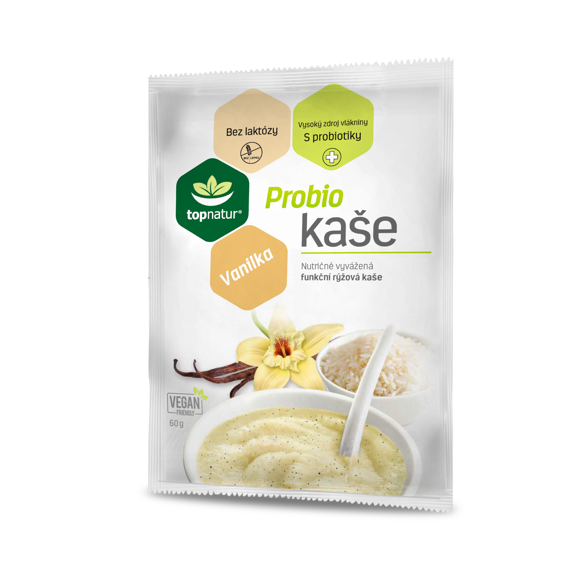 Levně Topnatur - Probio kaše, vanilka, 60 g