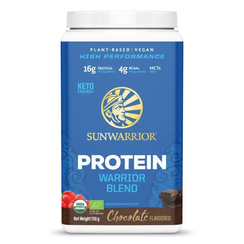 Sunwarrior Protein Blend BIO - Čokoládový - 750g Obrázek