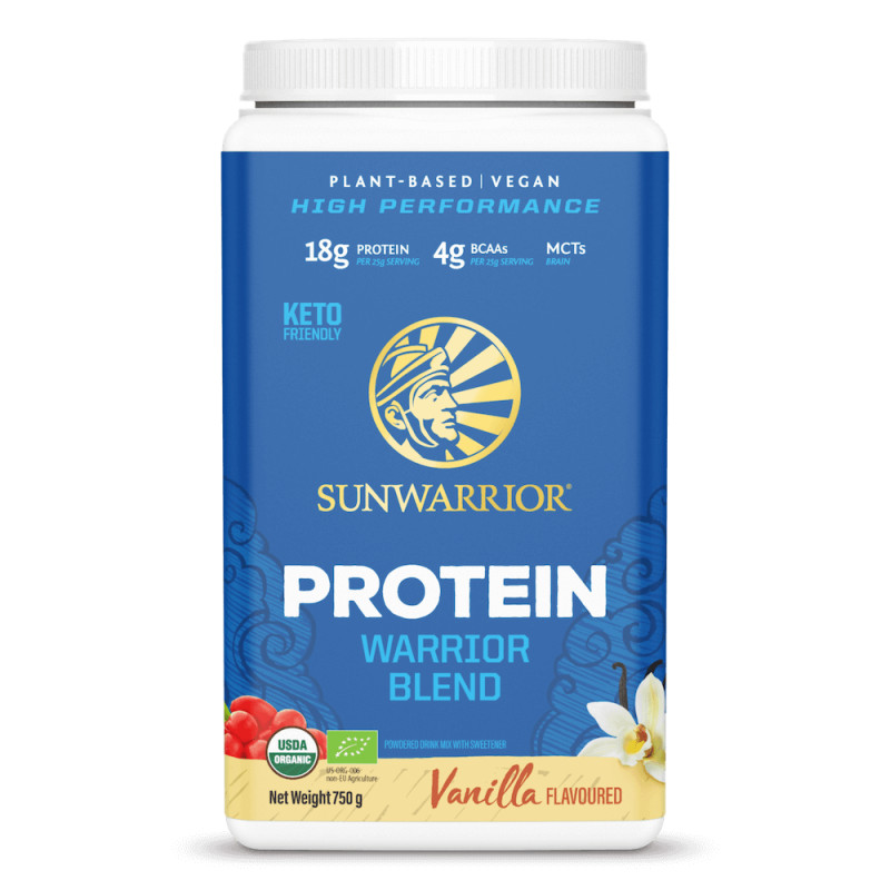 Sunwarrior Protein Blend BIO - Vanilkový - 750g