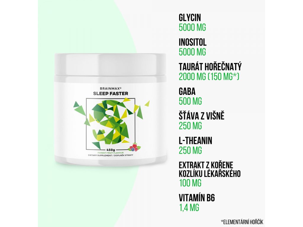 BrainMax Sleep Faster, vzorek Obrázek