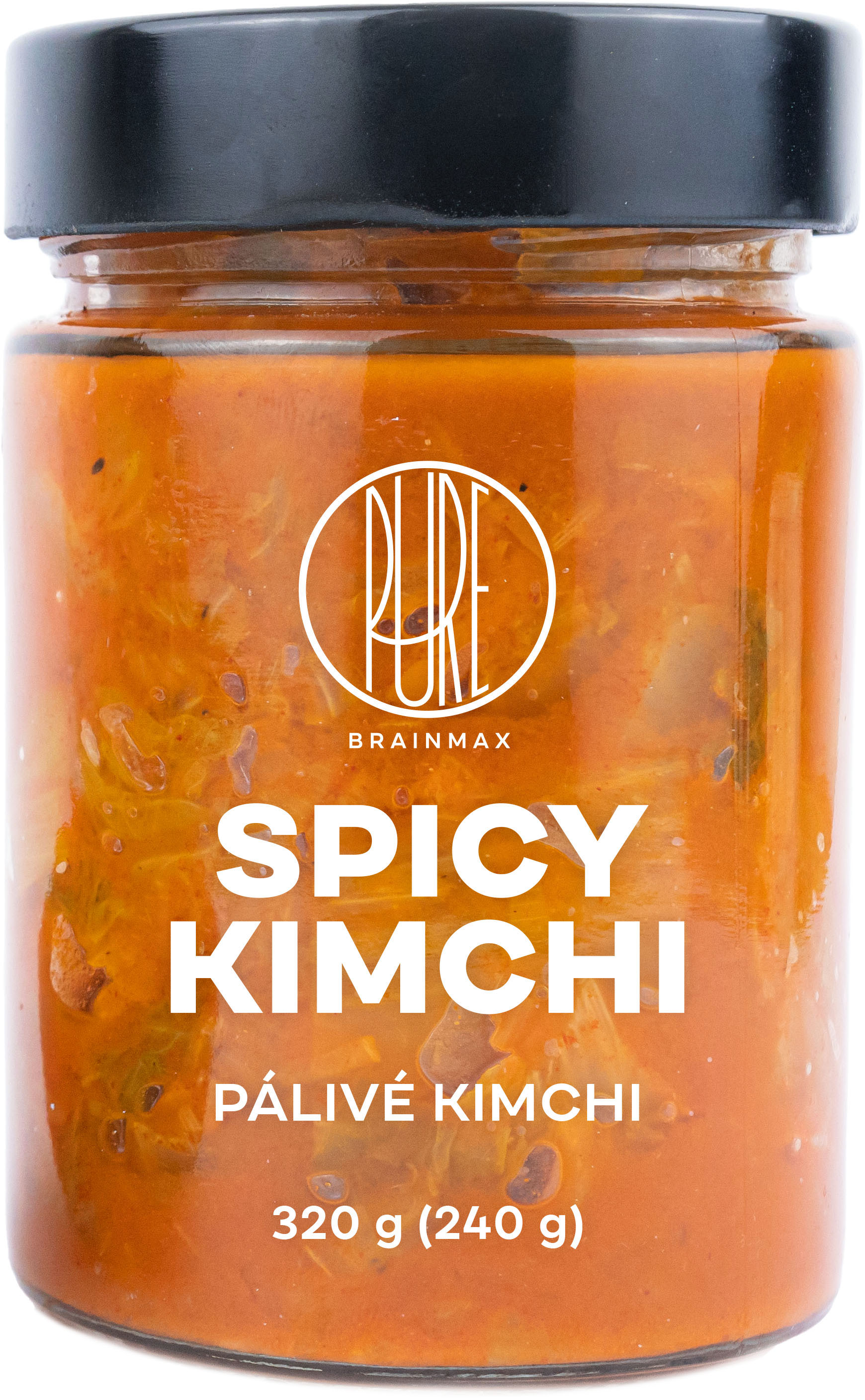 BrainMax Pure Spicy Kimchi, Pikantní Kimchi, 320 g