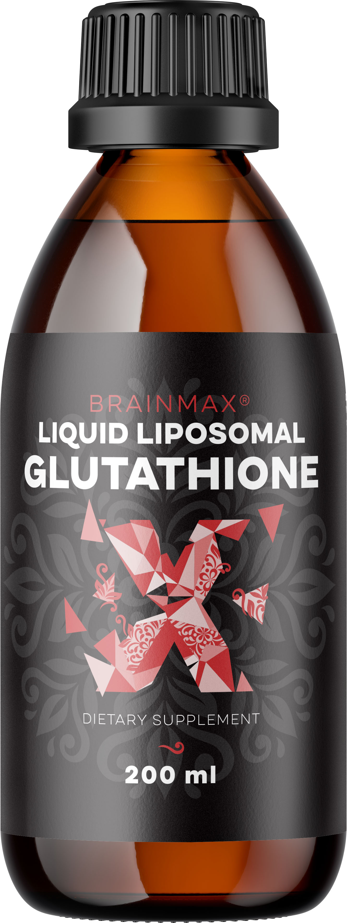 BrainMax Lipozomální Glutathion, 200 ml BrainMax Liquid Liposomal Glutathione, doplněk stravy