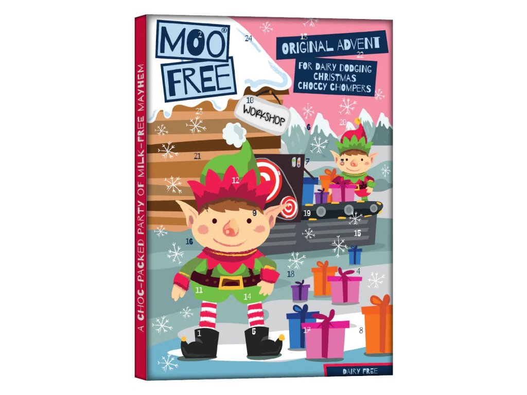 Moo-free - Adventní kalendář, 70 g Obrázek