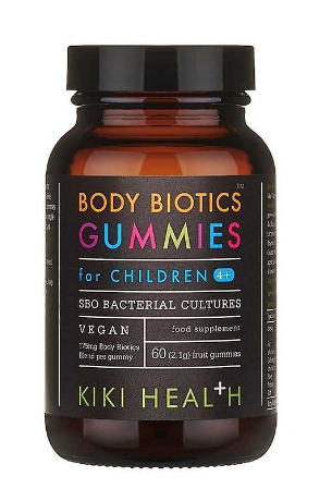 Levně KIKI Health Body Biotics for children (probiotika pro děti), 175 mg, 60 gumových bonbónů