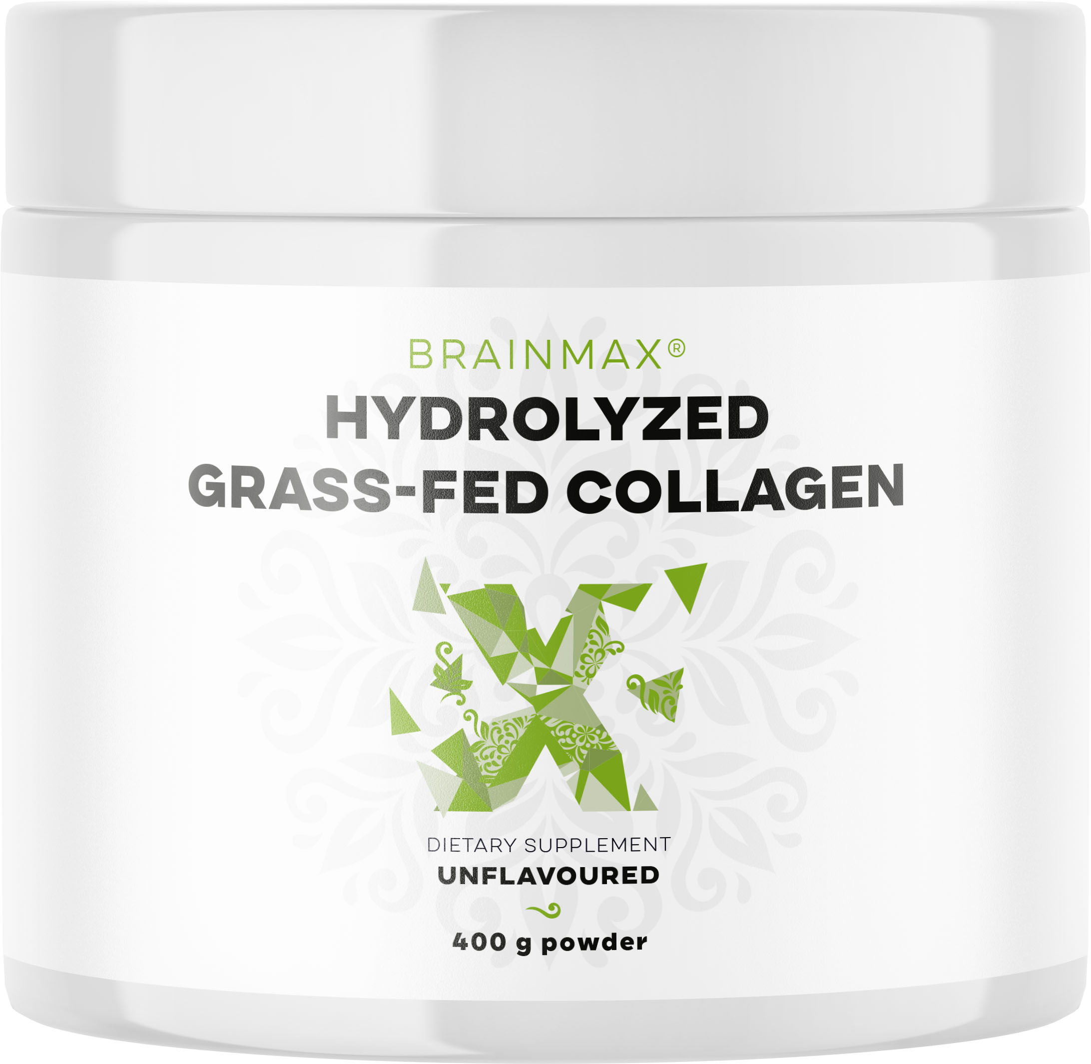 Levně BrainMax Hydrolyzovaný Kolagen, Grass-fed Collagen, 400 g Doplněk stravy